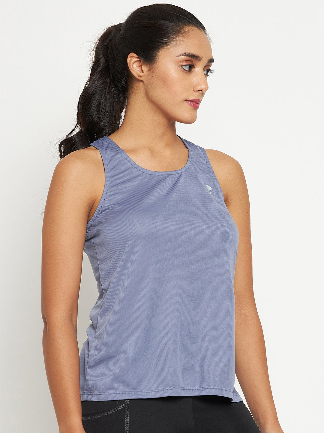 Women’s Sleeveless Gym Top – Light purple Activewear Tank