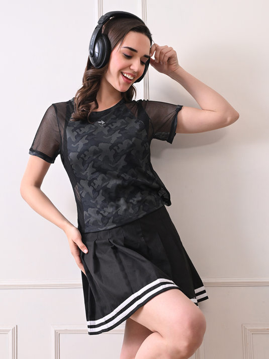 Camoflouge Crop Top