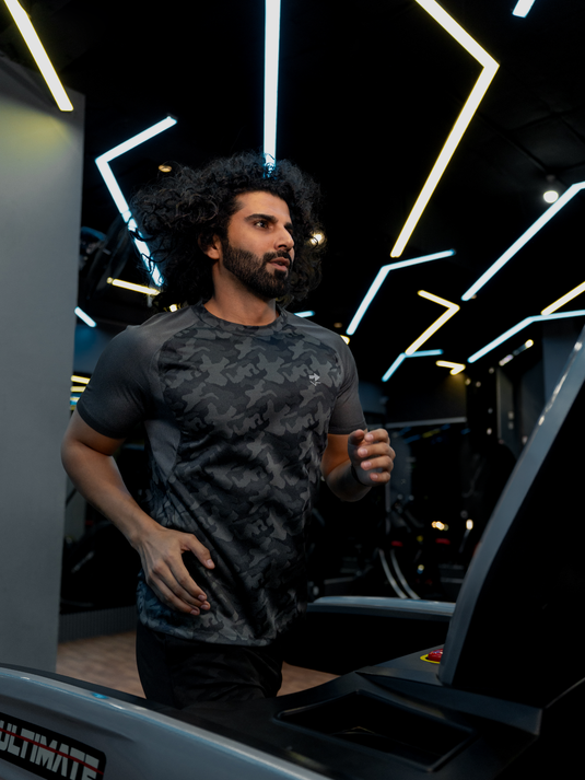 Camoflouge Raglan Sleeves